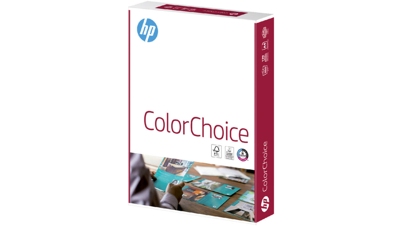 Kleurenlaserpapier HP Color Choice A4 160gr wit 250vel