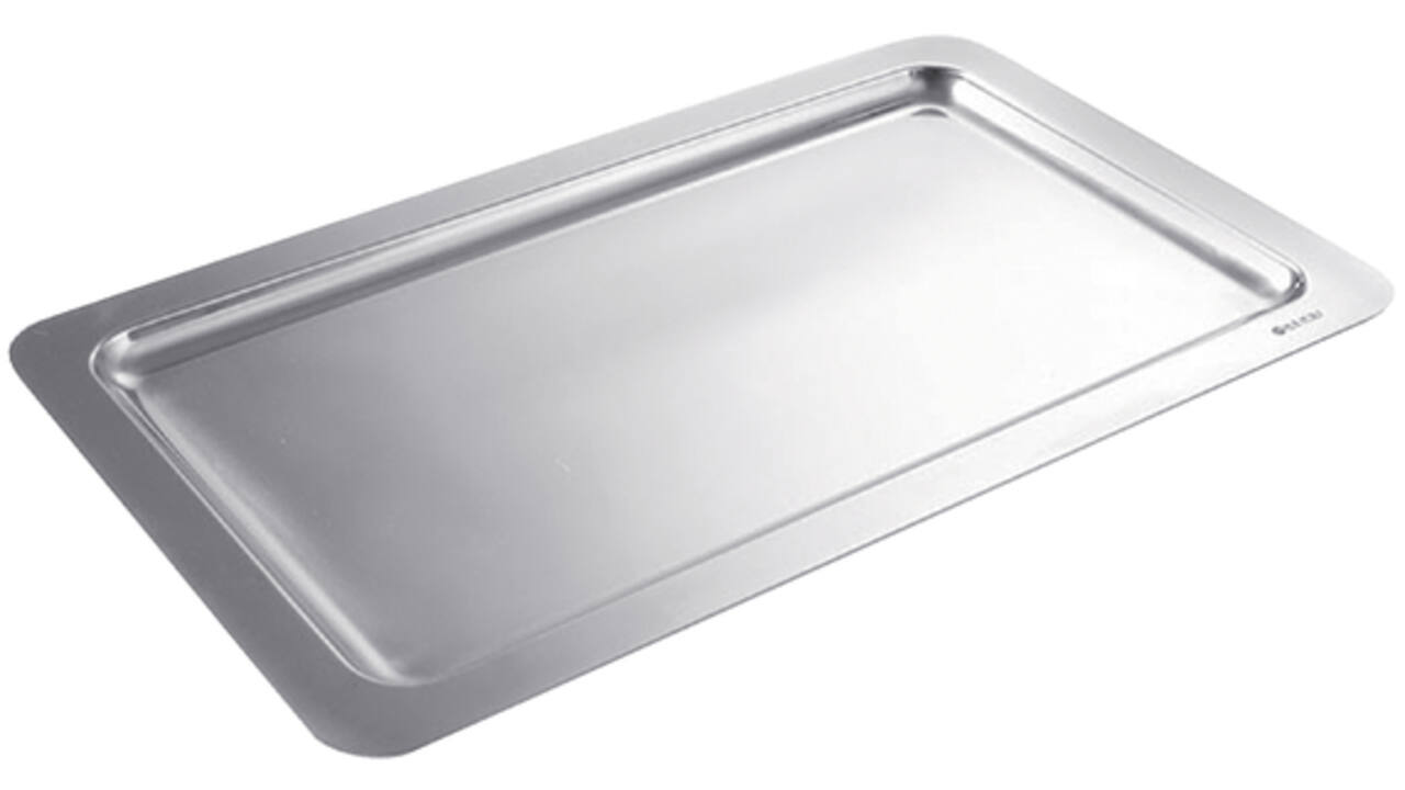 Plateau RVS tbv roomstel 199x150mm