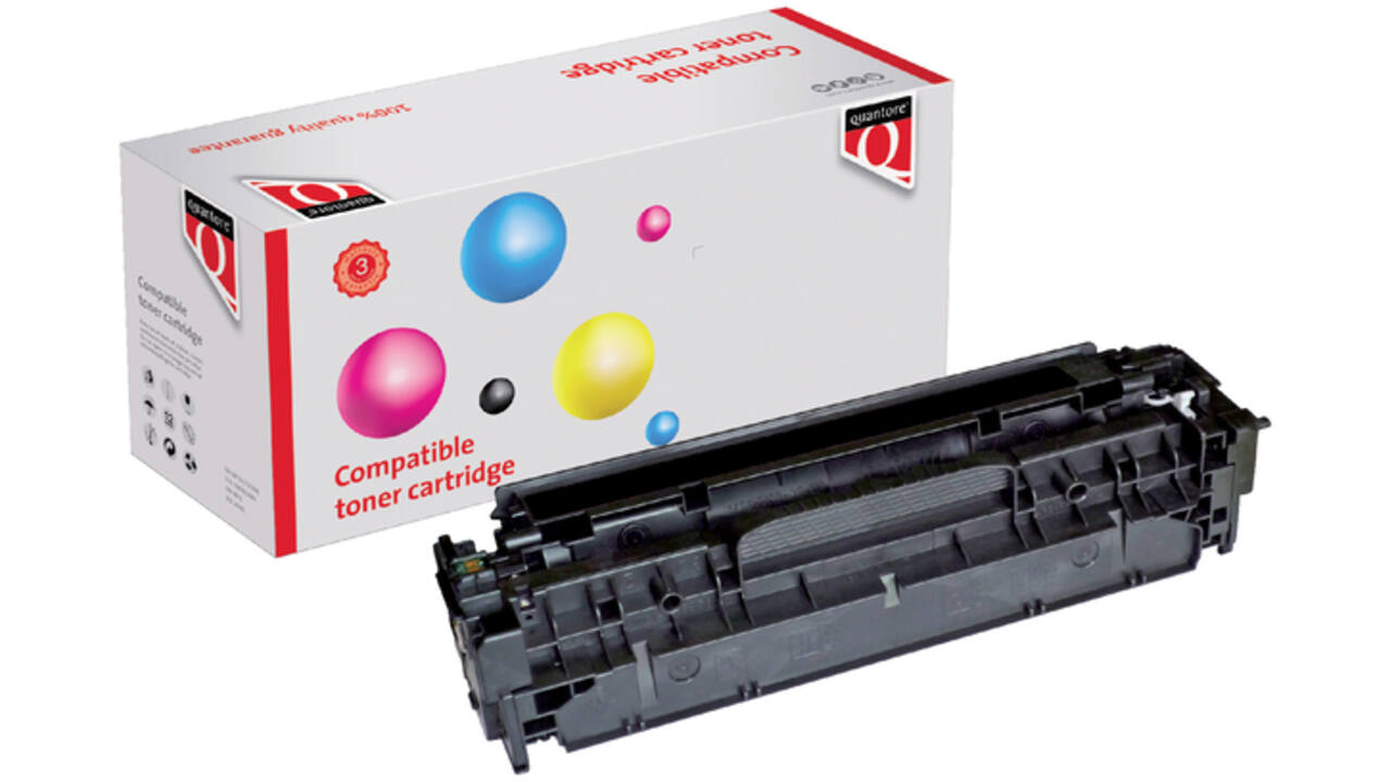 Tonercartridge Quantore alternatief tbv HP CE410A 305A zwart