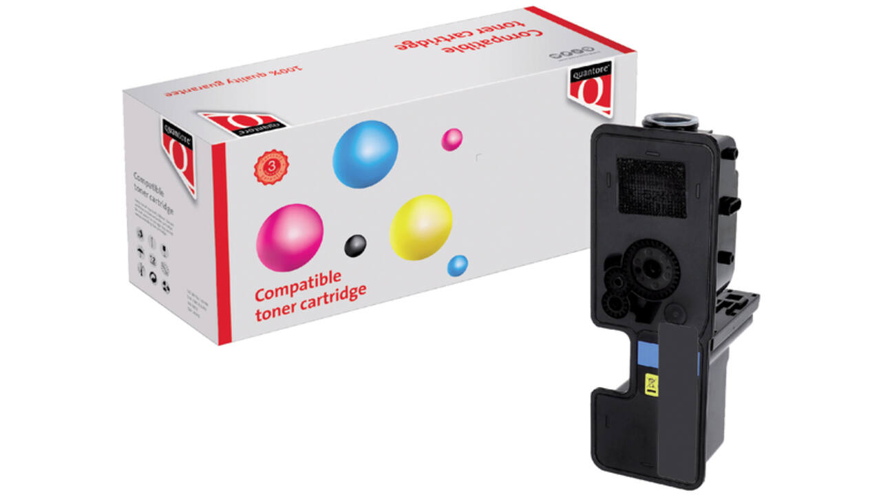 Toner Quantore alternatief tbv Kyocera TK-5240C blauw