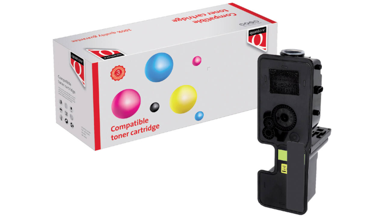 Toner Quantore alternatief tbv Kyocera TK-5240Y geel