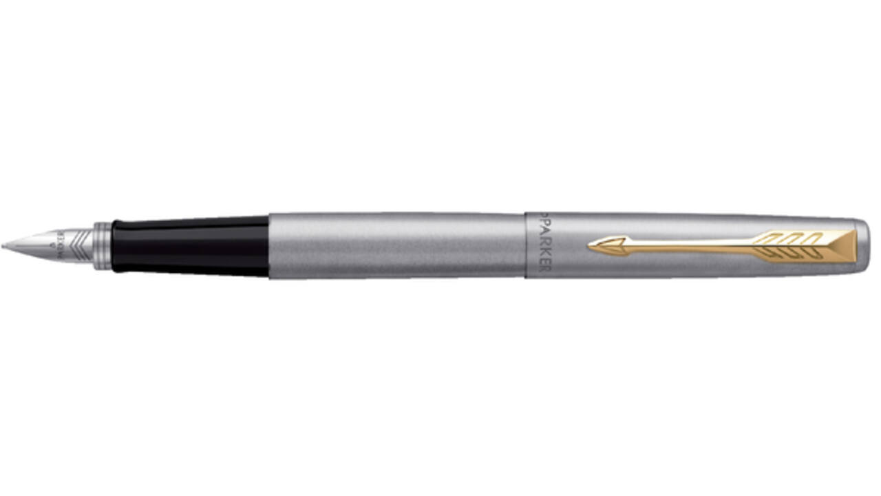 Vulpen Parker Jotter stainless steel GT medium