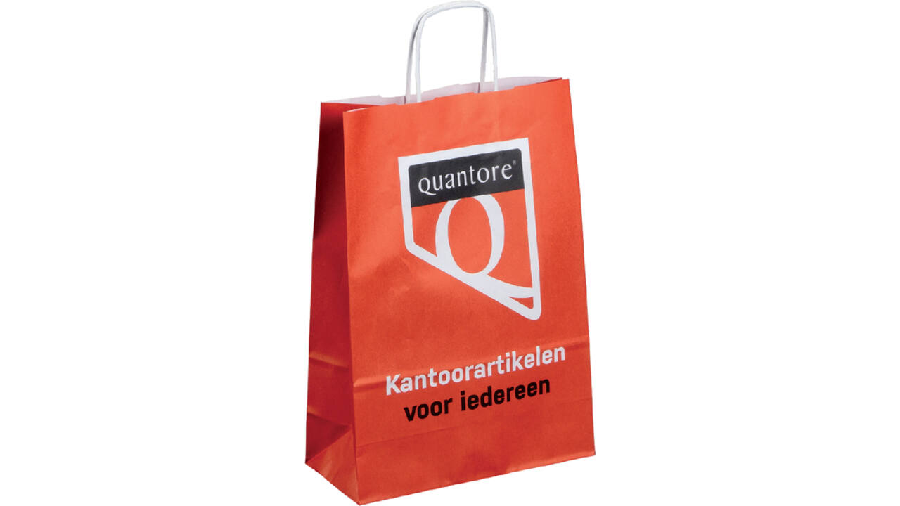 Draagtas Quantore papier 230x330mm 200stuks