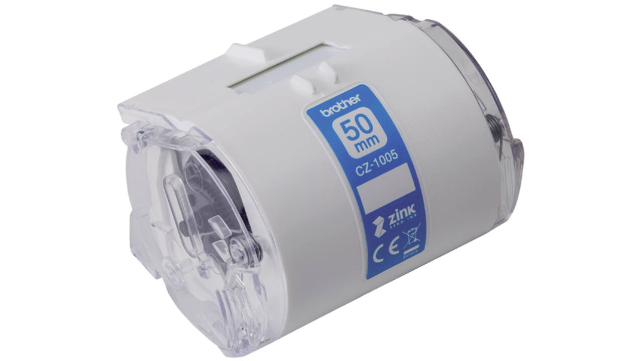 Etiket Brother CZ-1005 50mmX5m kleur opdruk