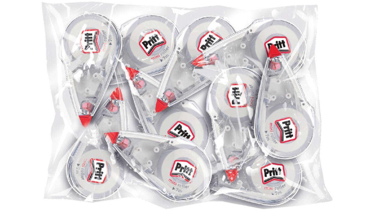 Correctieroller Pritt mini flex 4.2mmx7m valuepack à 7+3 gratis