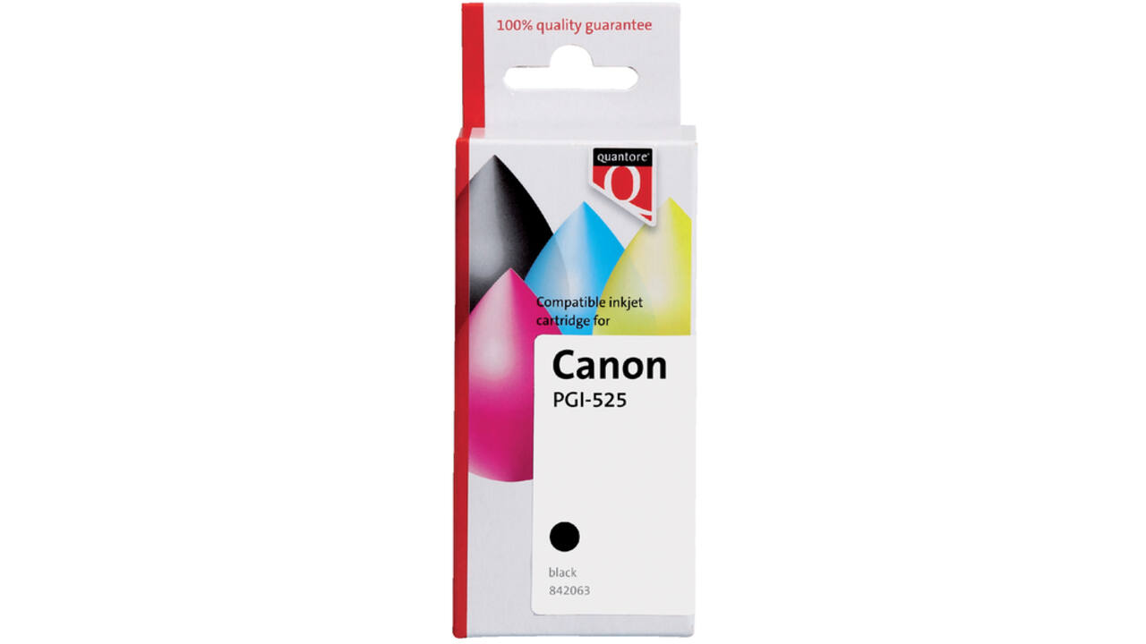 Inktcartridge Quantore alternatief tbv Canon PGI-525 zwart