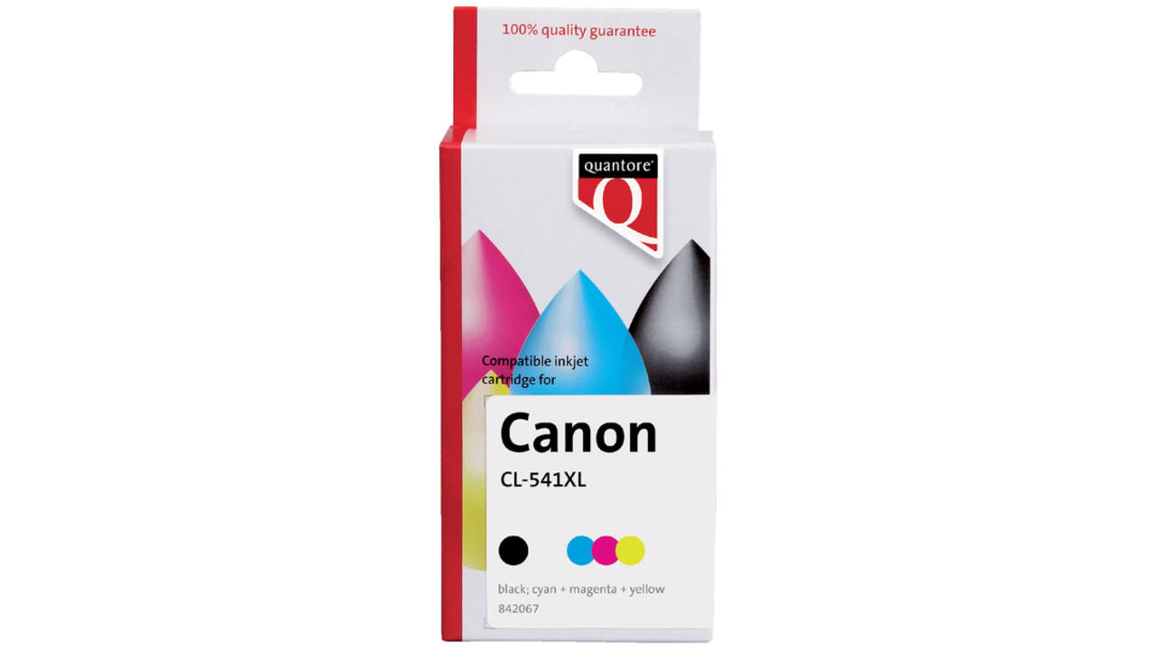 Inktcartridge Quantore alternatief tbv Canon CL-541XL kleur HC