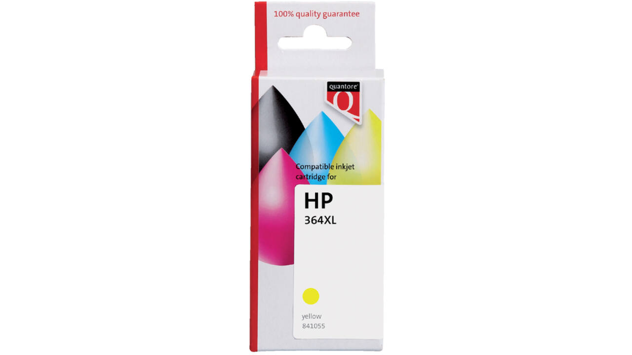 Inktcartridge Quantore alternatief tbv HP CB325A 364XL geel