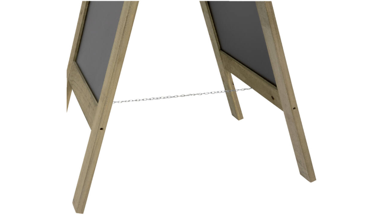 Stoepbord Securit 72x131x4cm steigerhout