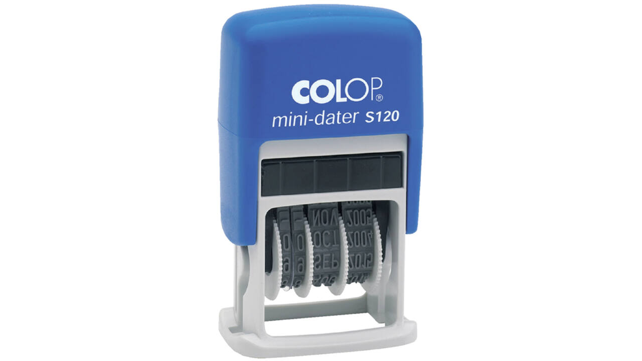 Datumstempel Colop S120 mini-dater 4mm frans