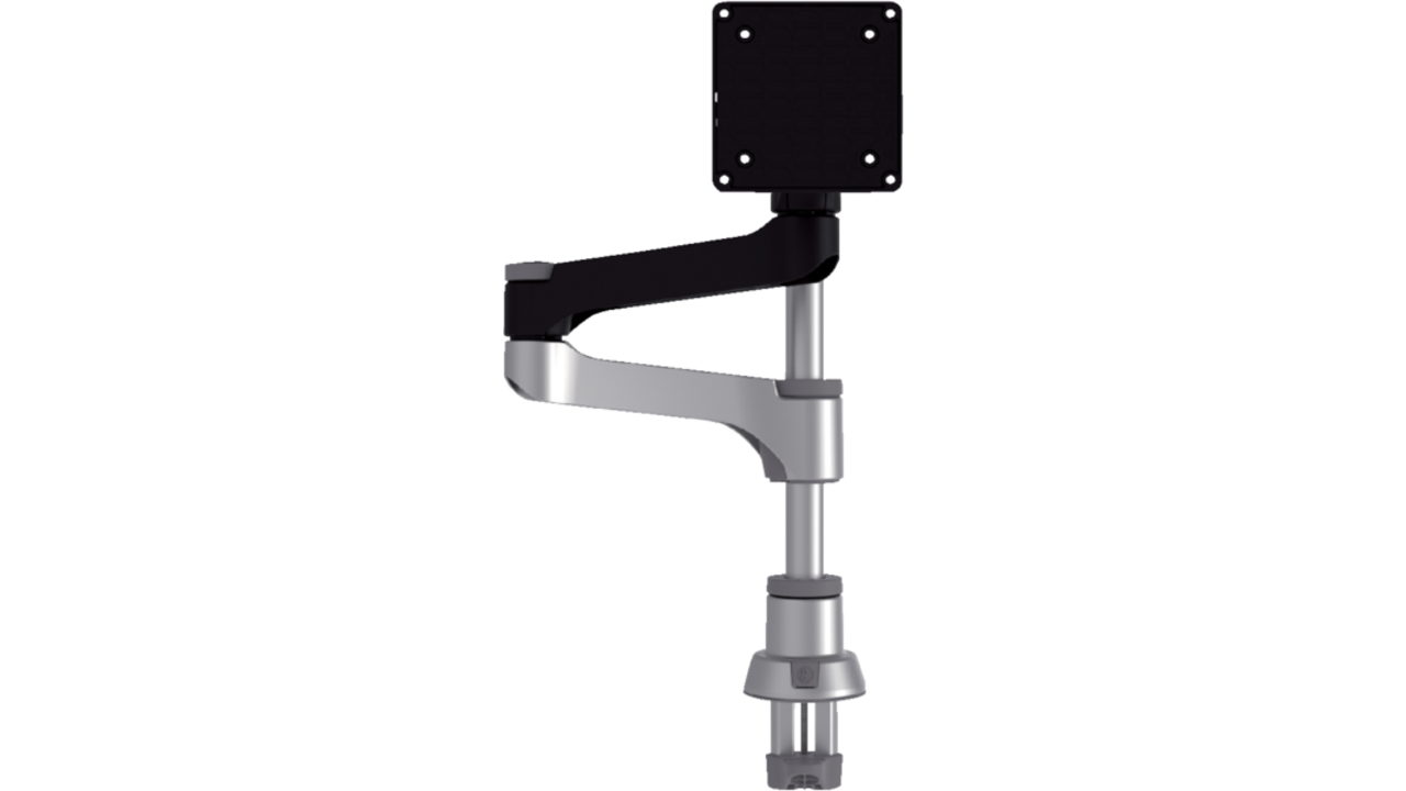 Monitorarm R-Go-Tools Zepher 4 voor 1 scherm zwart- zilver