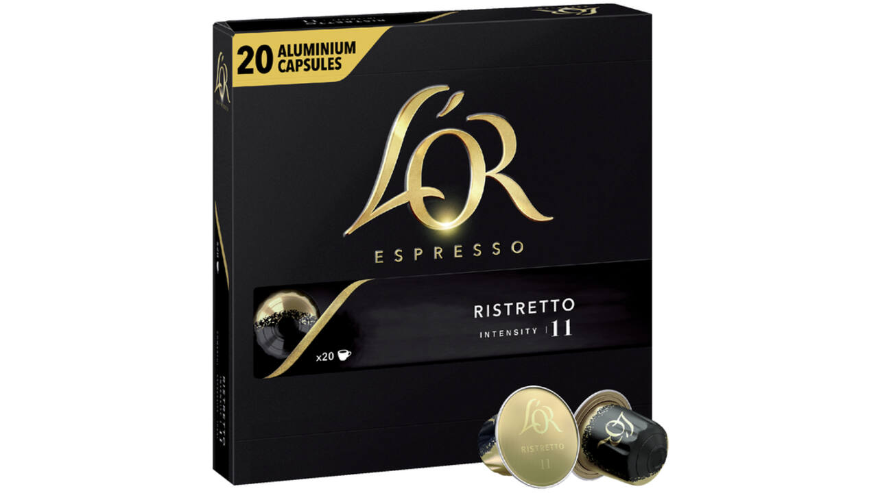 Koffiecups L'Or espresso Ristretto 20 stuks