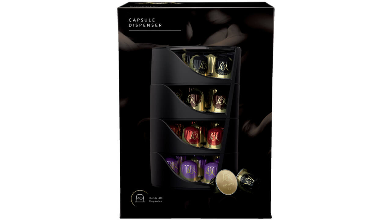 Koffiecups L'Or dispenser