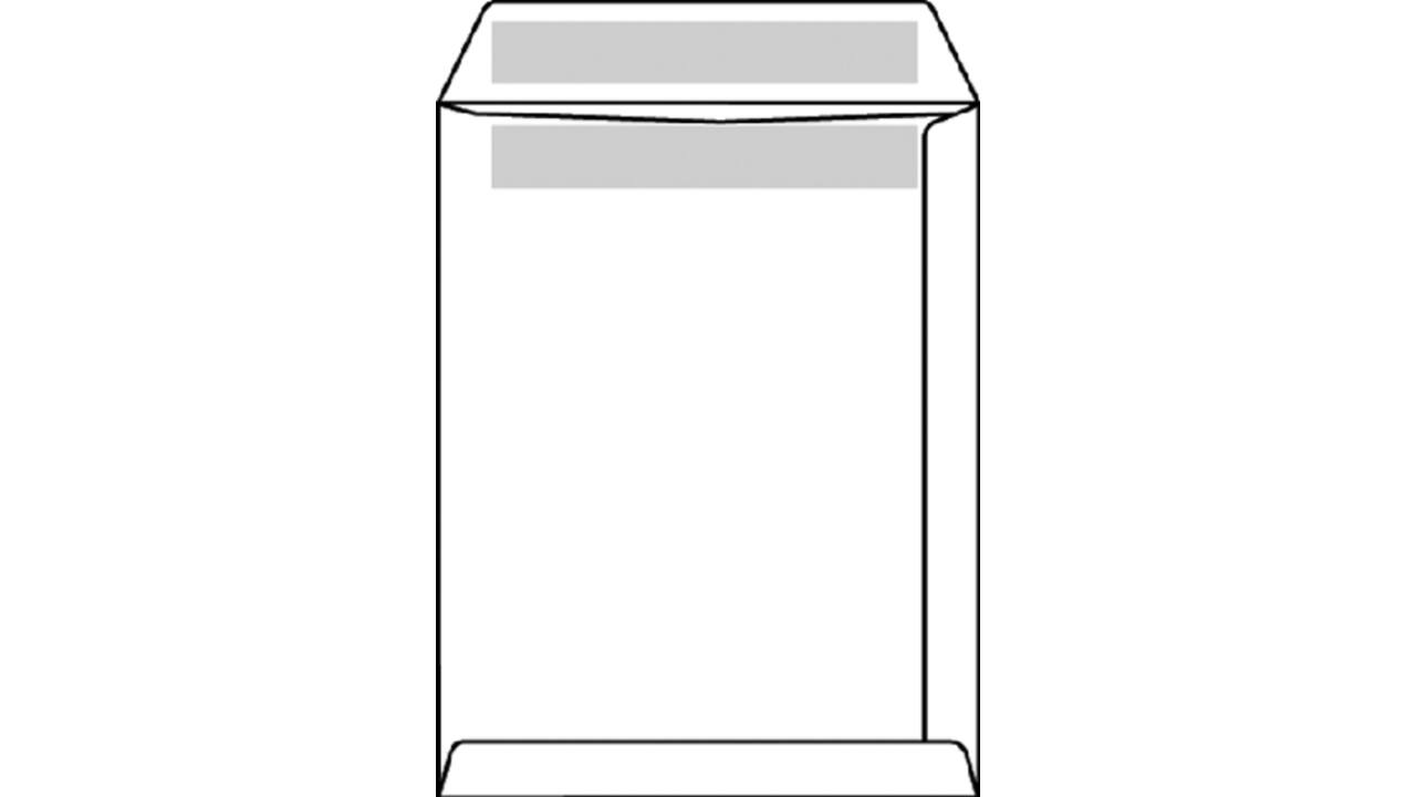 Envelop akte IEZZY 230x310mm zelfklevend 100gr wit 250stuks