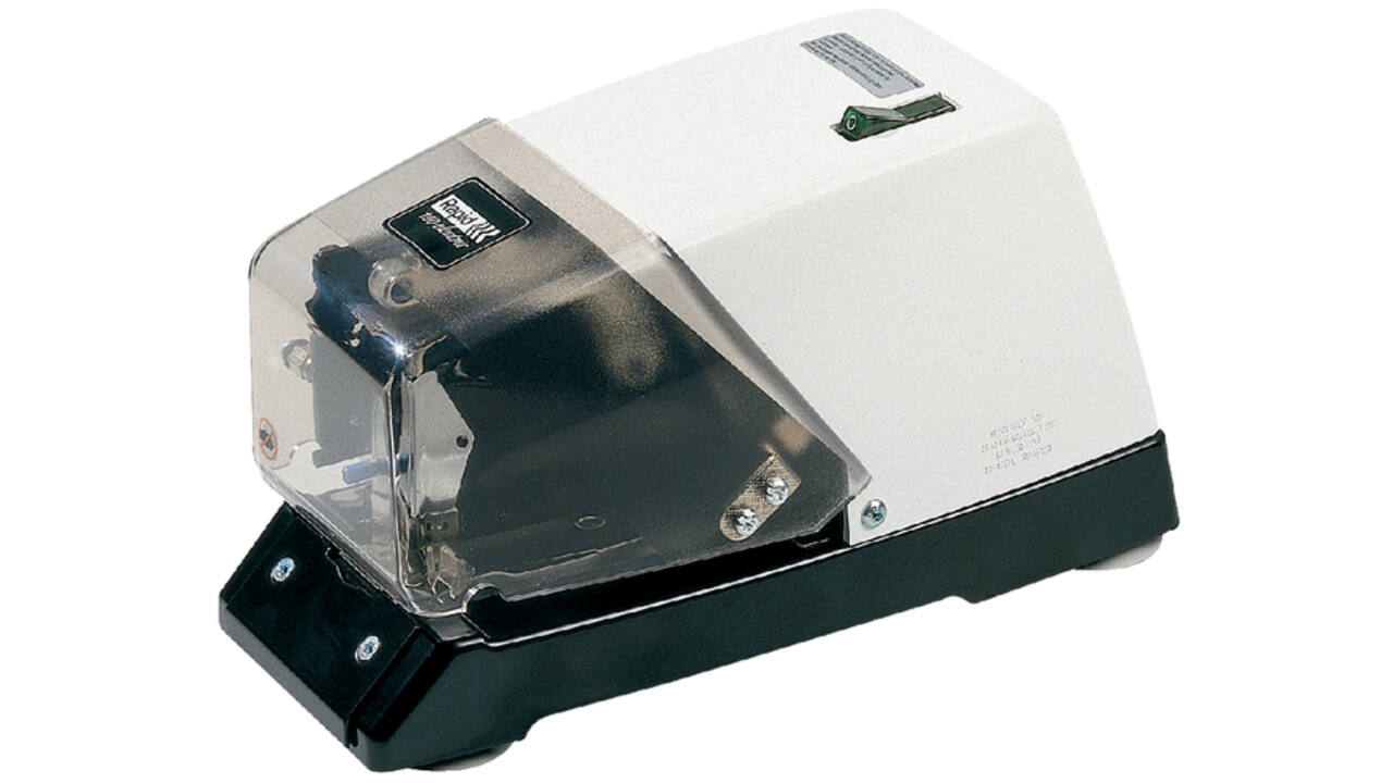 Nietmachine Rapid Classic elektrisch 100E 66/6 50 vel zwart/wit