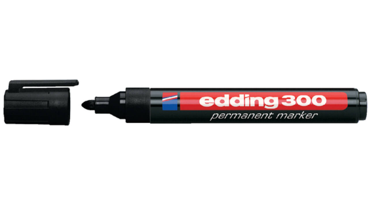 Viltstift edding 300 rond 1.5-3mm zwart