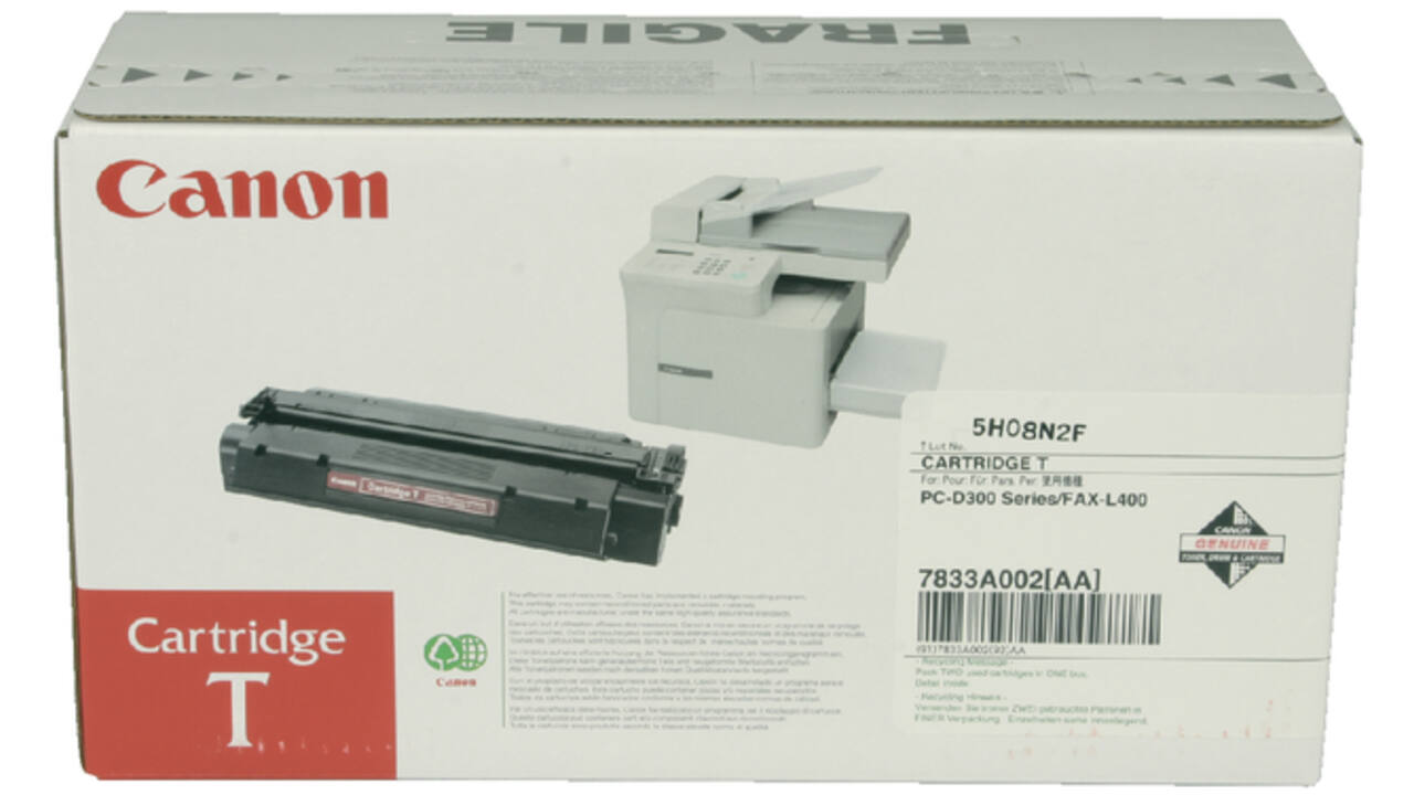 Tonercartridge Canon type T zwart