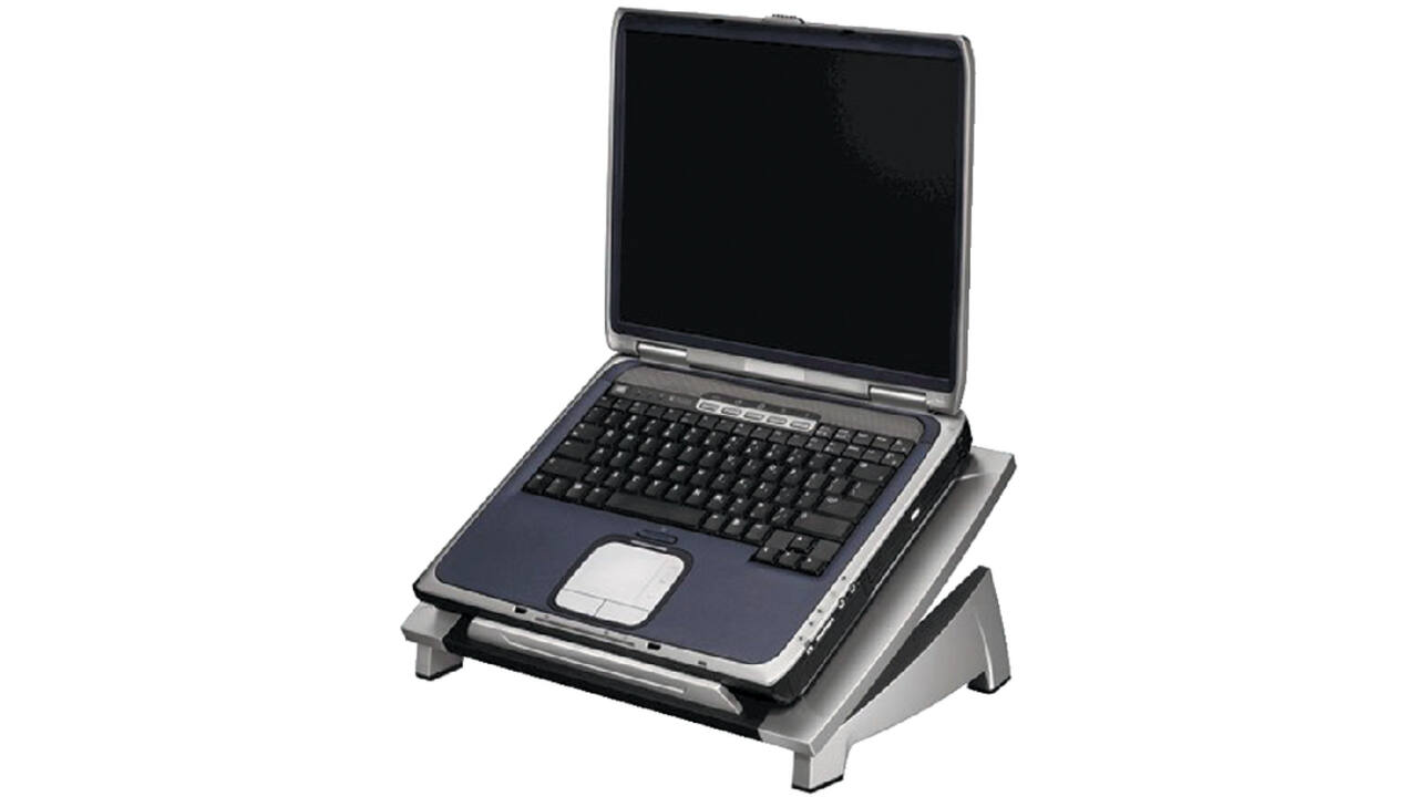 Laptopstandaard Fellowes Office Suites zwart/grijs
