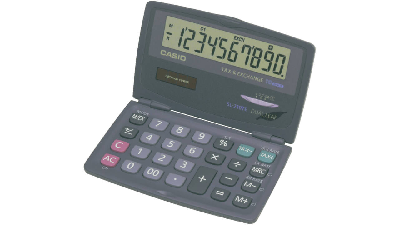 Rekenmachine Casio SL-210TE