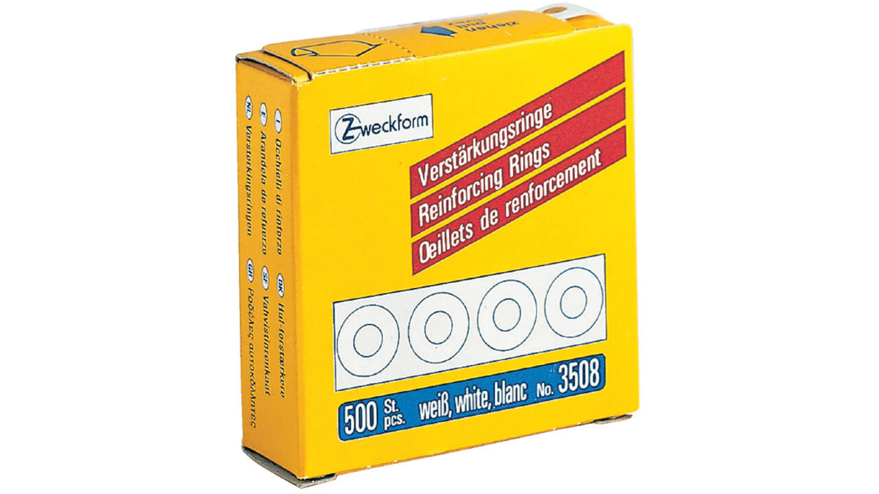 Versterkingsringen Avery Zweckform 3508 13Mm 500stuks wit