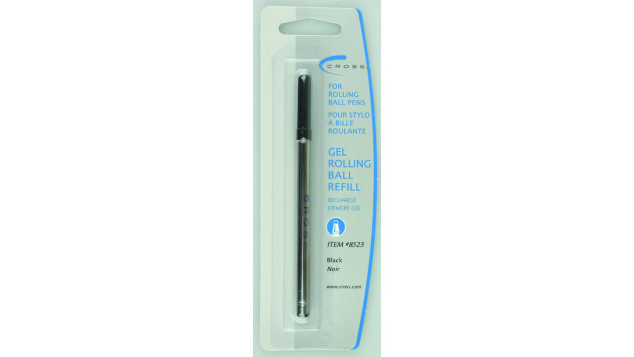 Rollerpenvulling Cross selectip zwart medium
