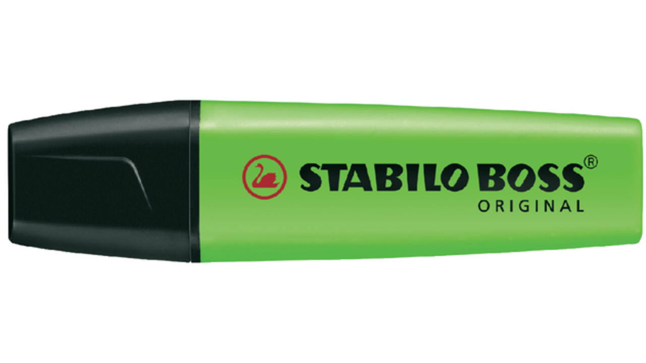 Markeerstift STABILO BOSS Original 70/4 assorti etui à 4 stuks