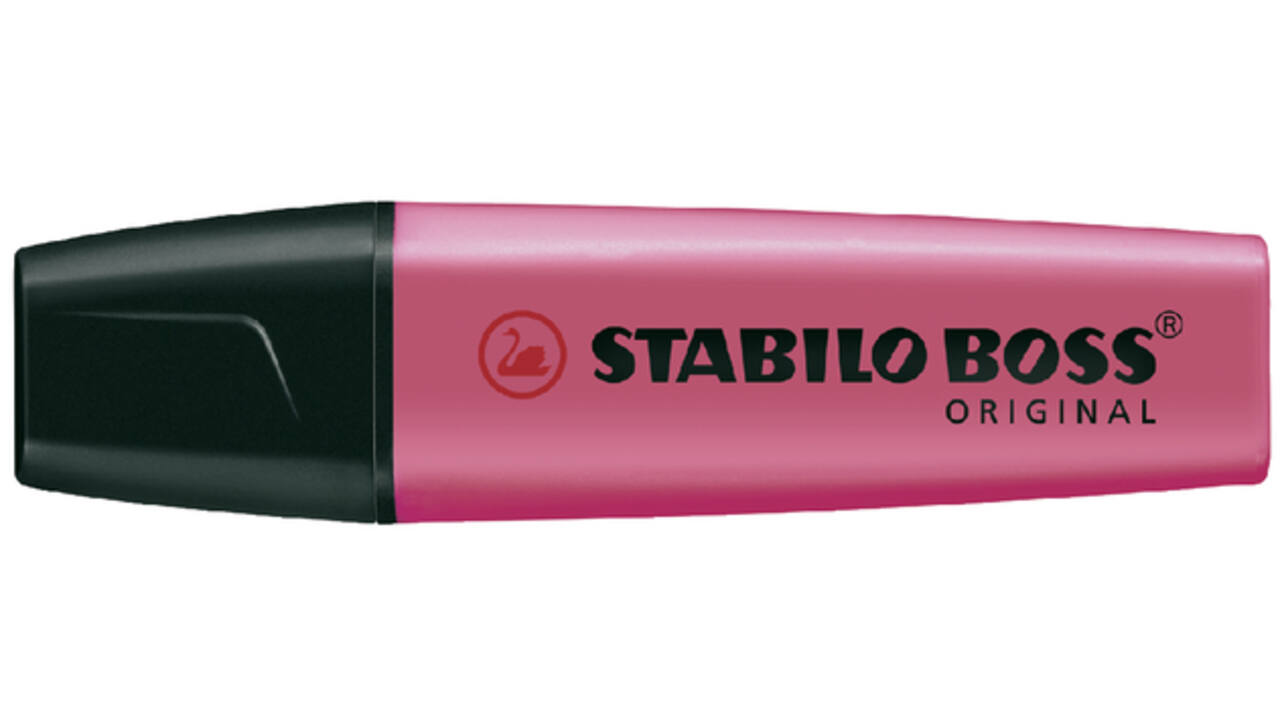 Markeerstift STABILO BOSS Original 70/4 assorti etui à 4 stuks