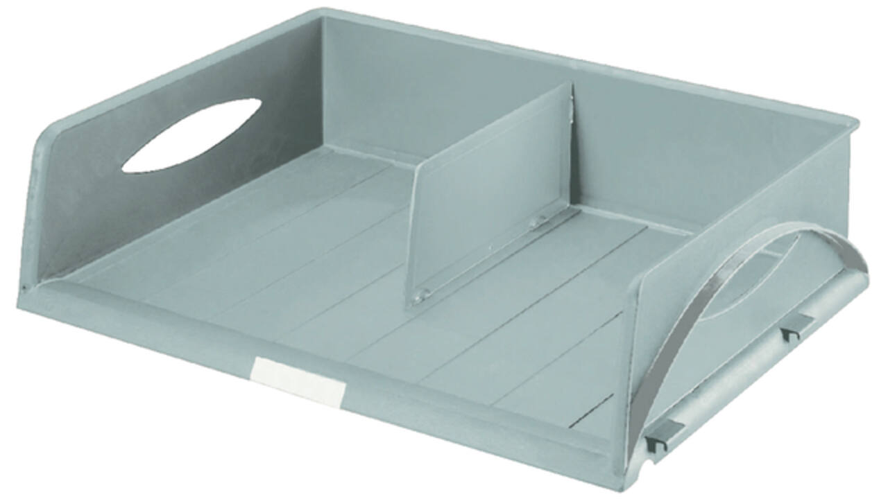 Brievenbak Leitz Sorty Jumbo A3 dwars grijs