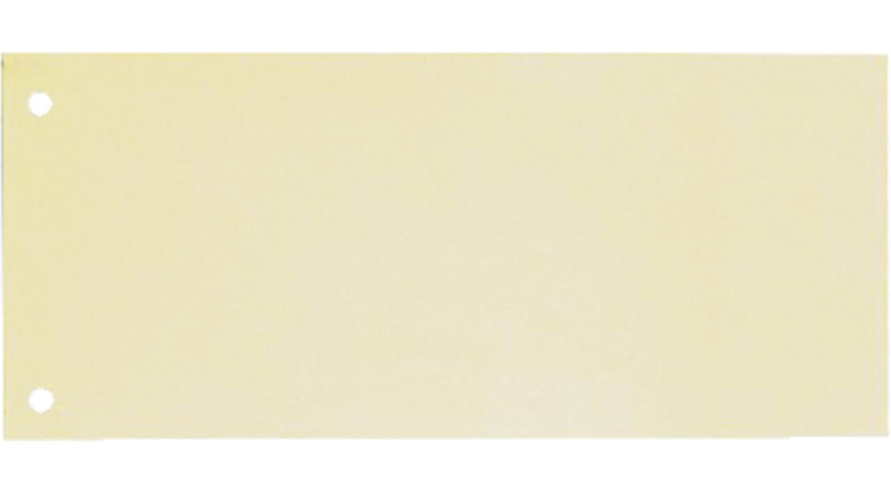 Scheidingsstrook Oxford smal 240x105mm 190gr geel