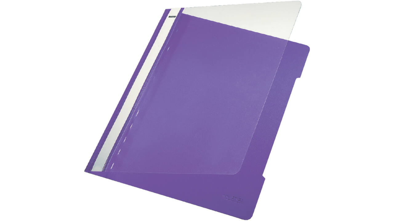 Snelhechter Leitz Standaard A4 gerecycled PP violet