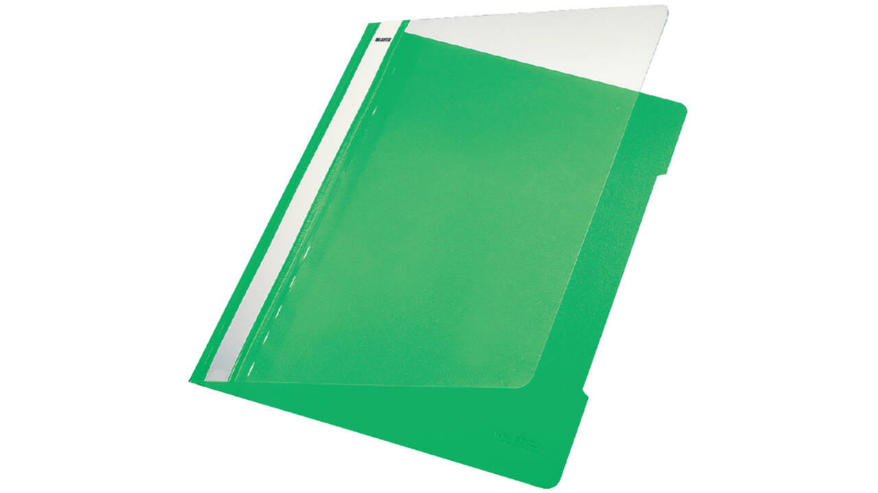 Snelhechter Leitz Standaard A4 gerecycled PP lichtgroen