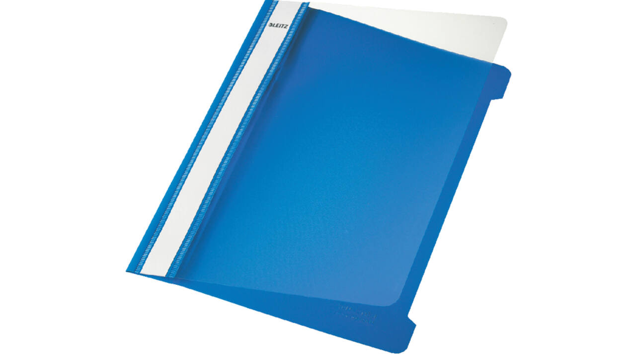 Snelhechter Leitz standaard A5 PVC blauw