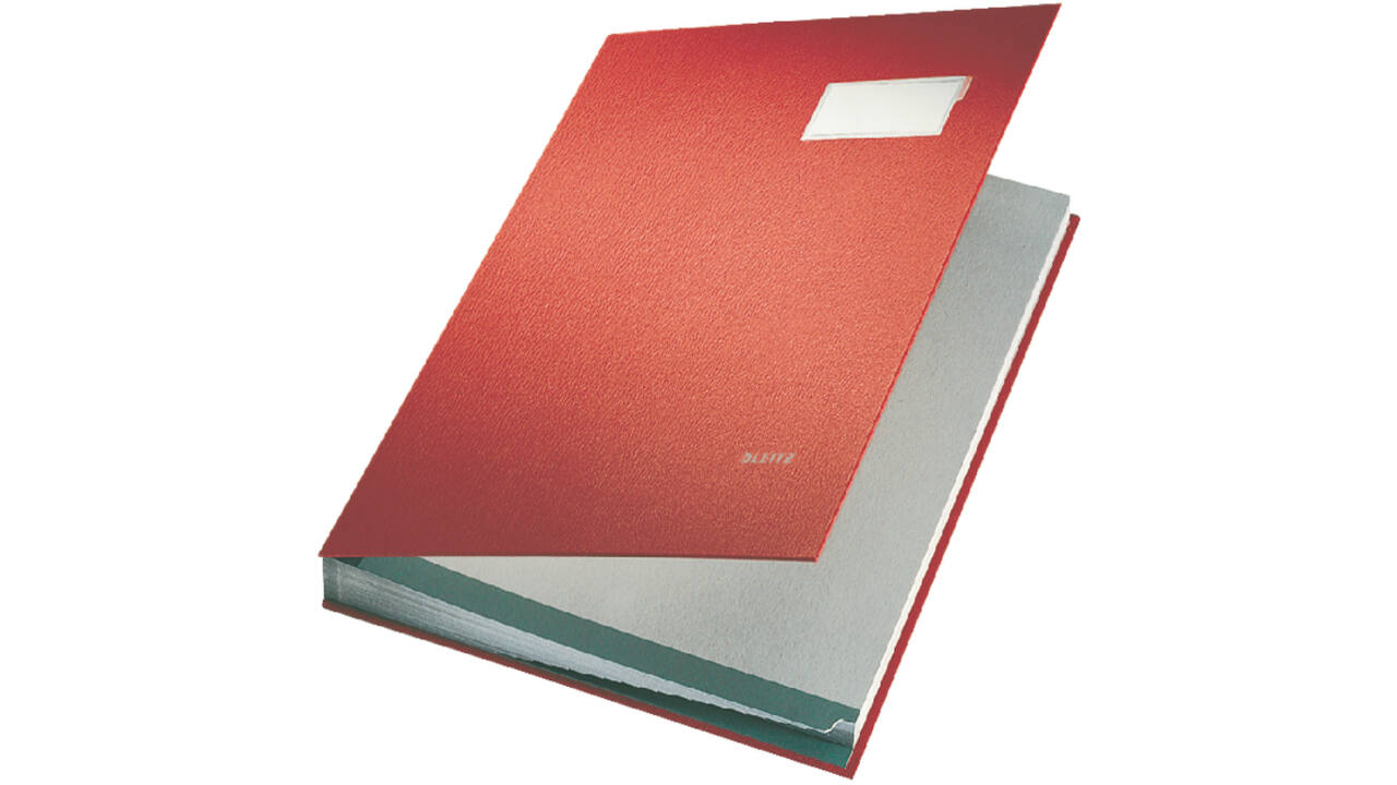 Vloeiboek Leitz 5700 rood