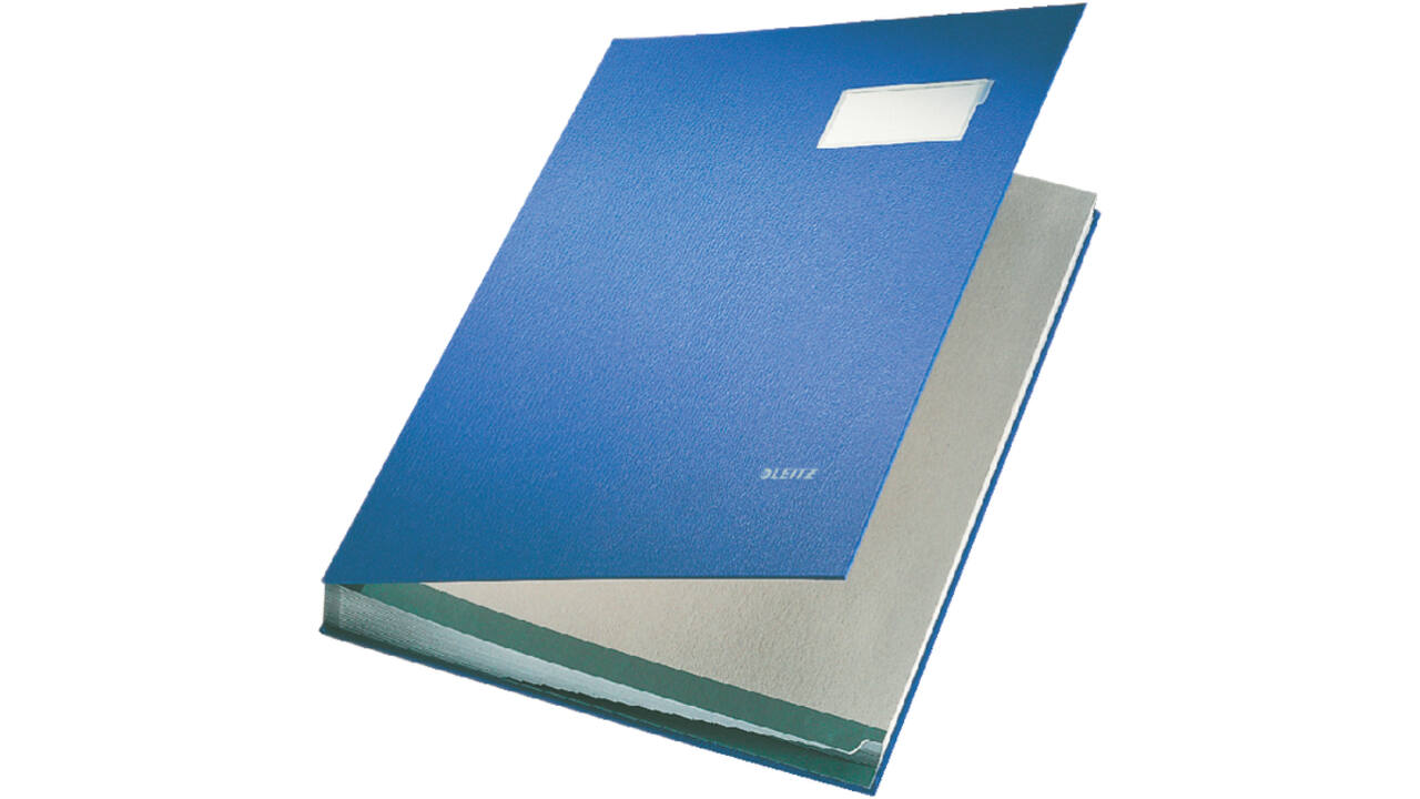 Vloeiboek Leitz 5700 blauw