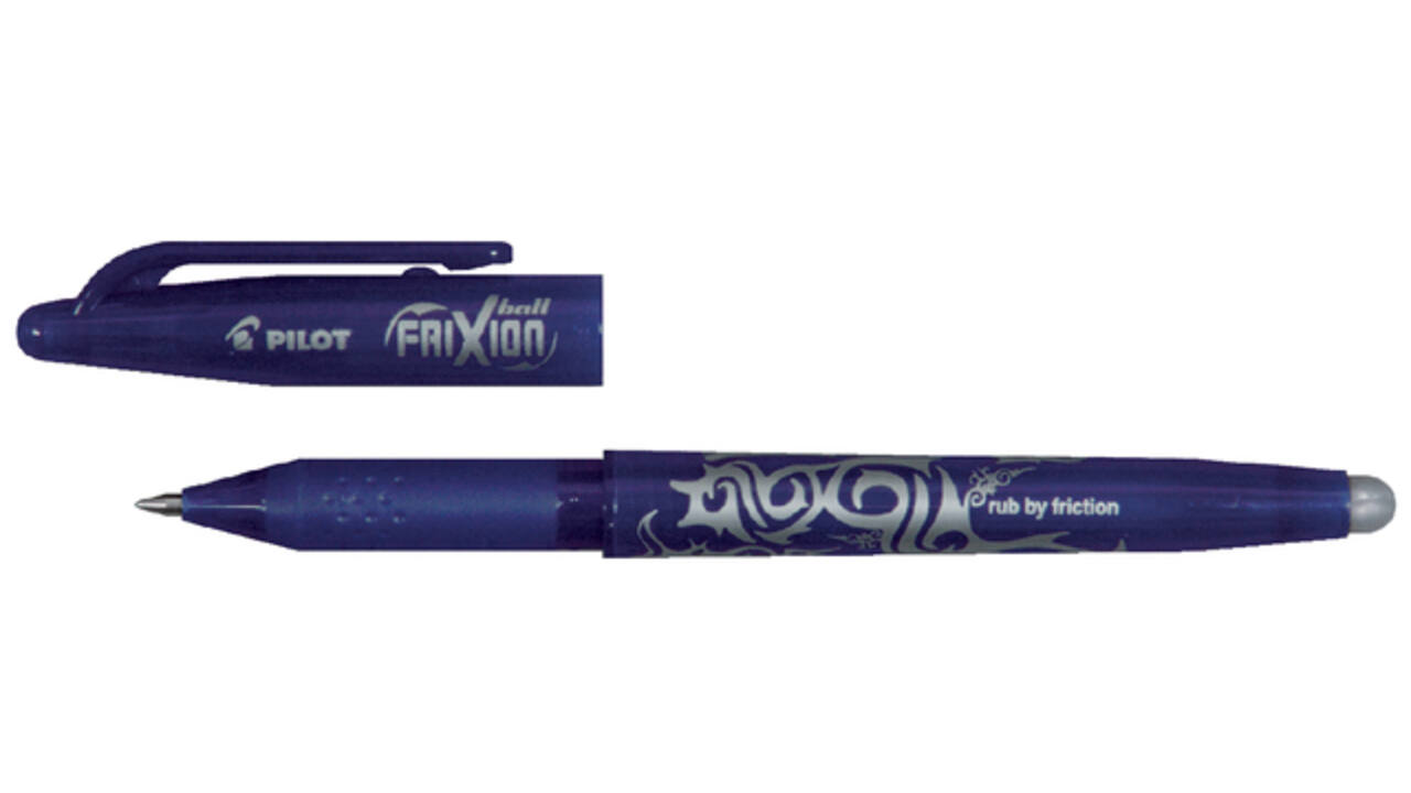 Rollerpen PILOT friXion medium blauw