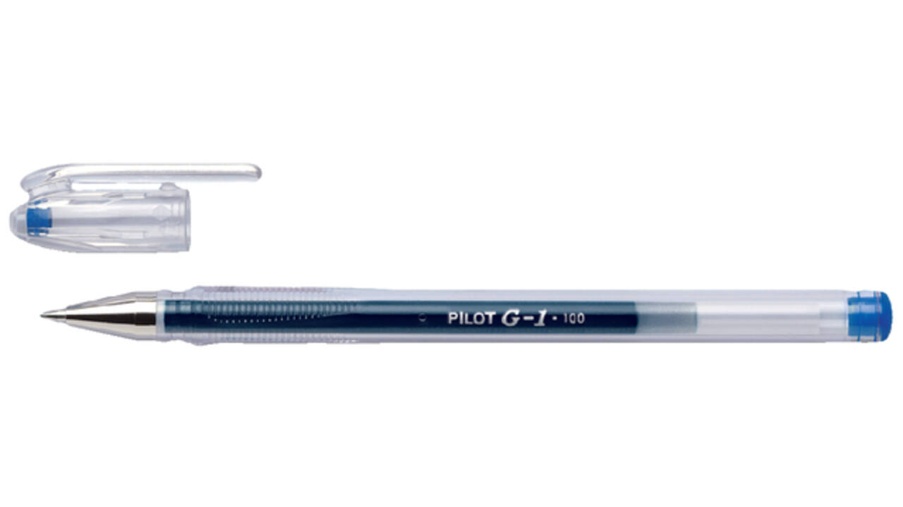 Gelschrijver PILOT G-1 medium blauw