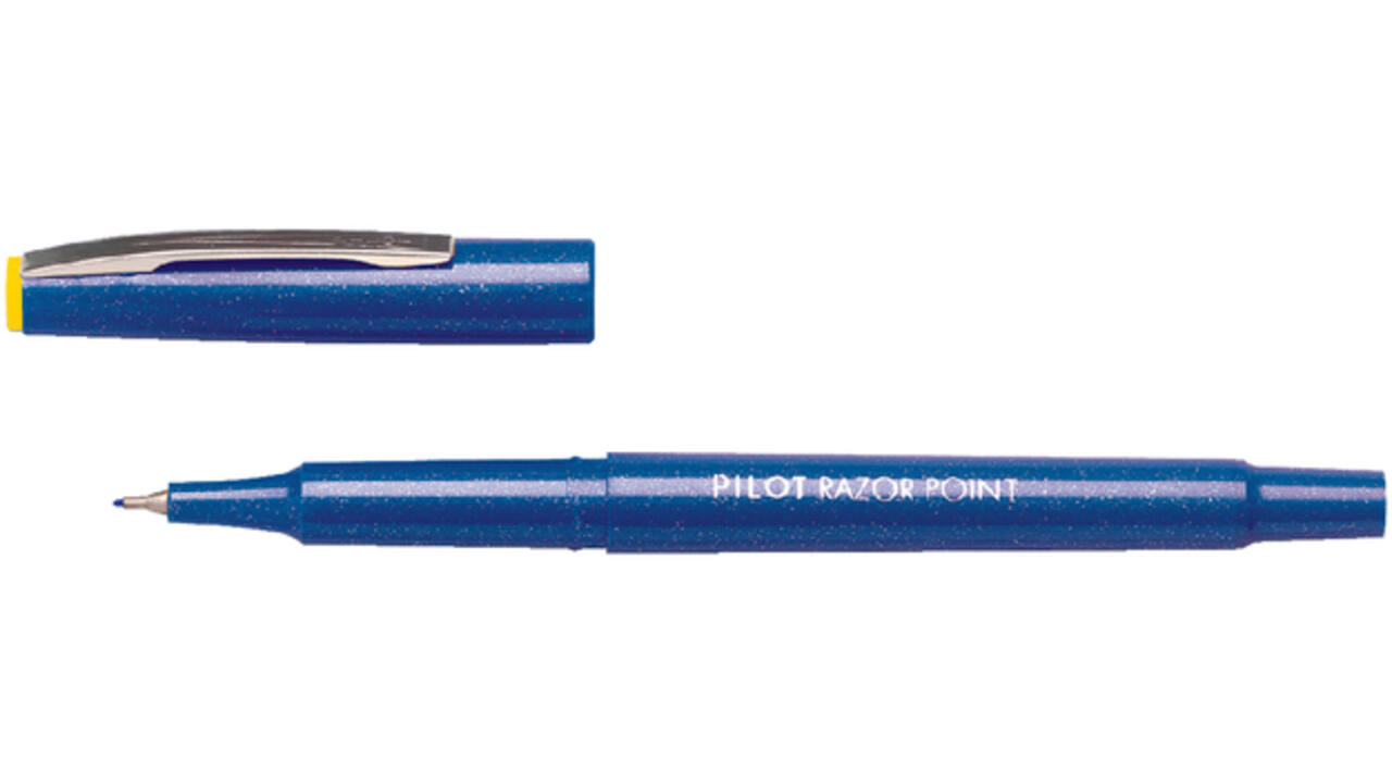 Fineliner PILOT Razor Point fijn blauw