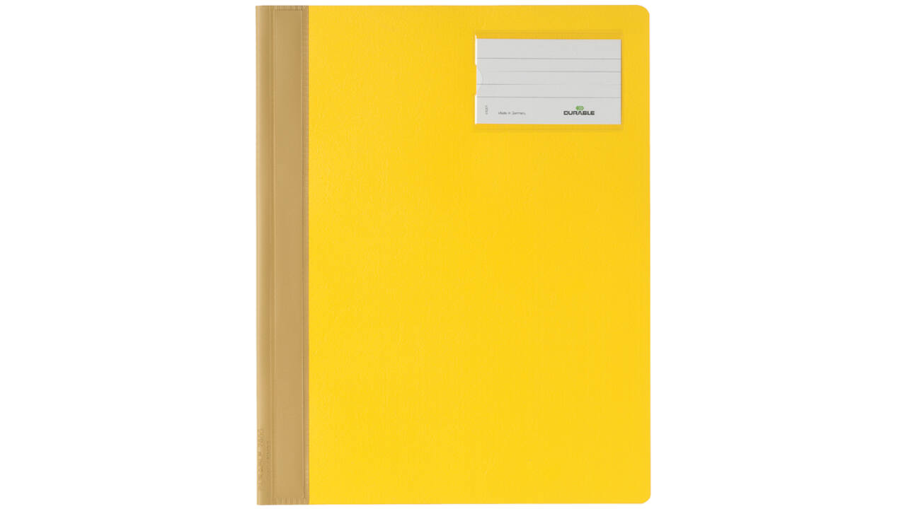 Snelhechter Durable A4 PVC etiketvenster geel
