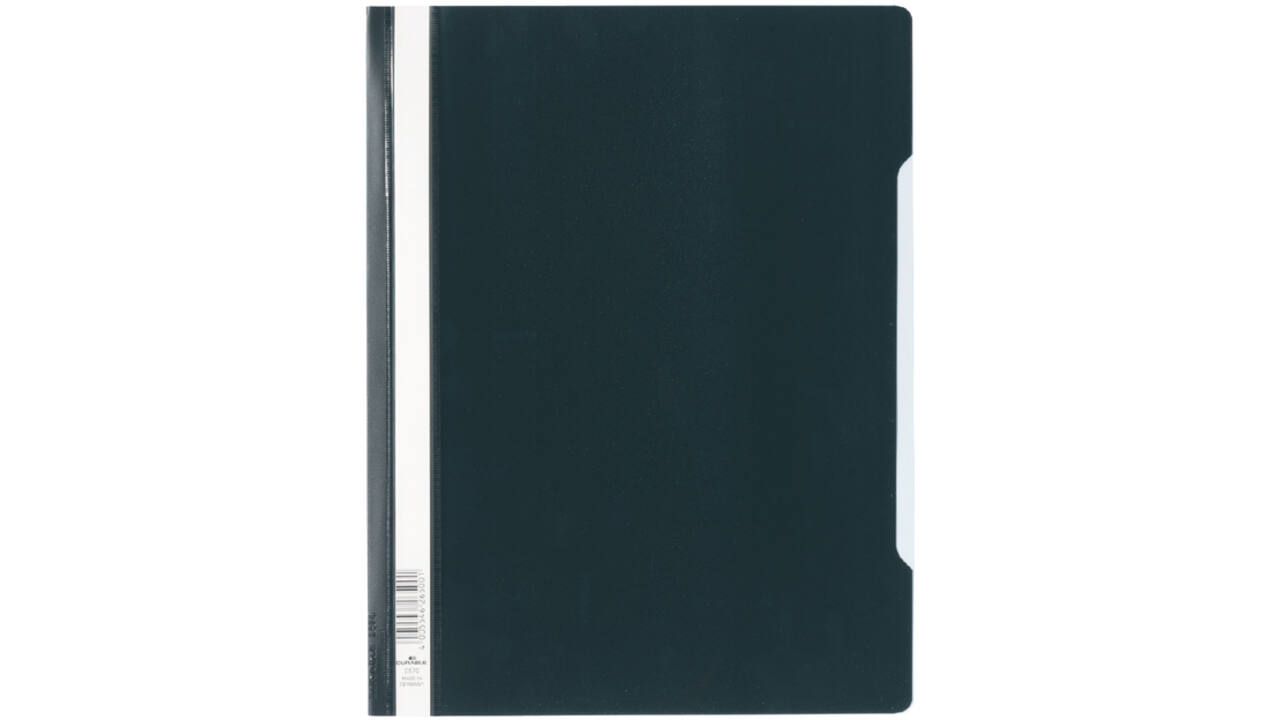 Snelhechter Durable A4 PVC zwart