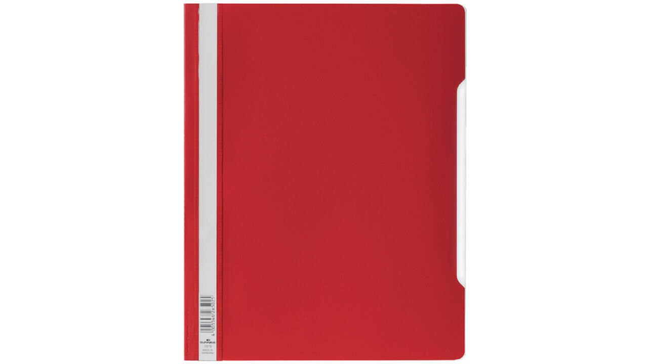 Snelhechter Durable A4 PVC rood
