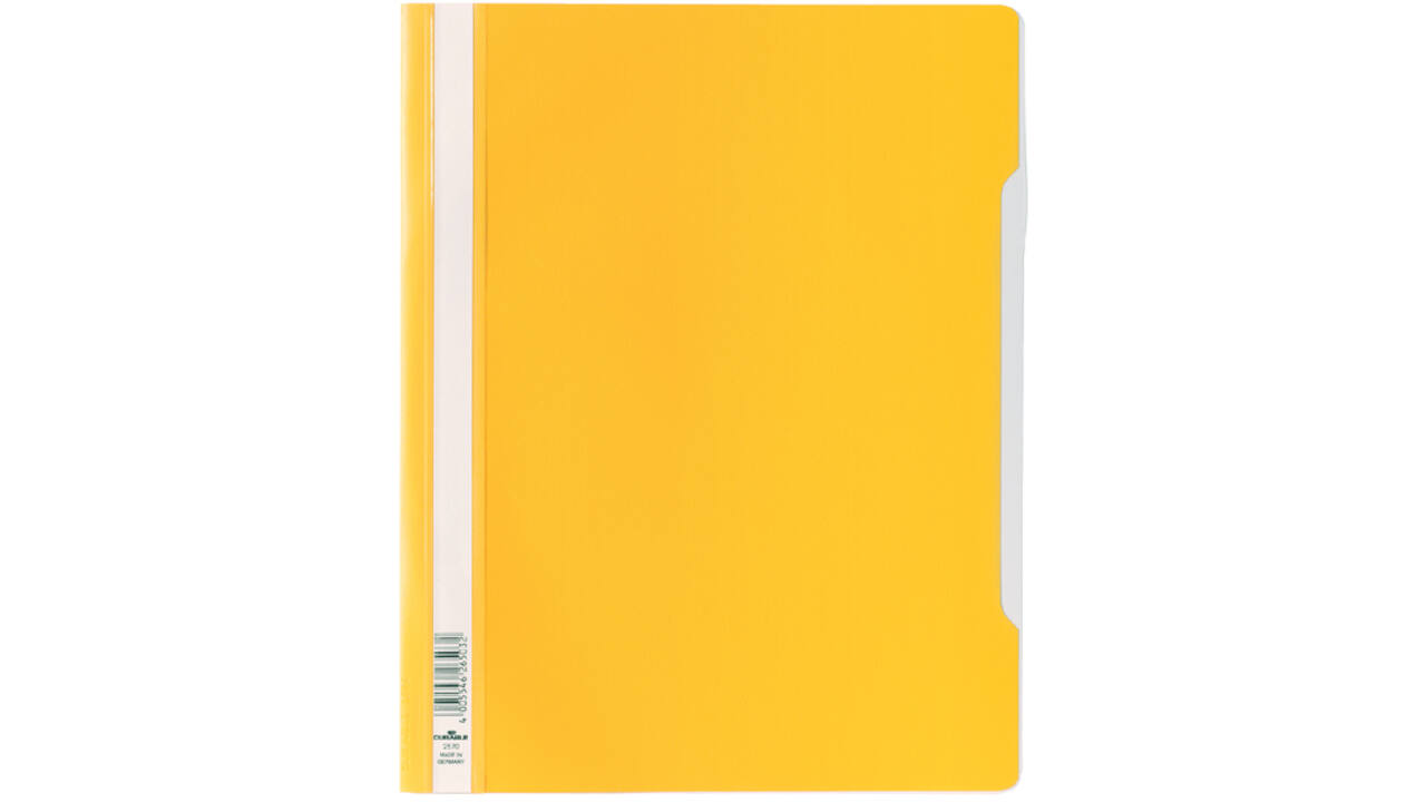 Snelhechter Durable A4 PVC geel