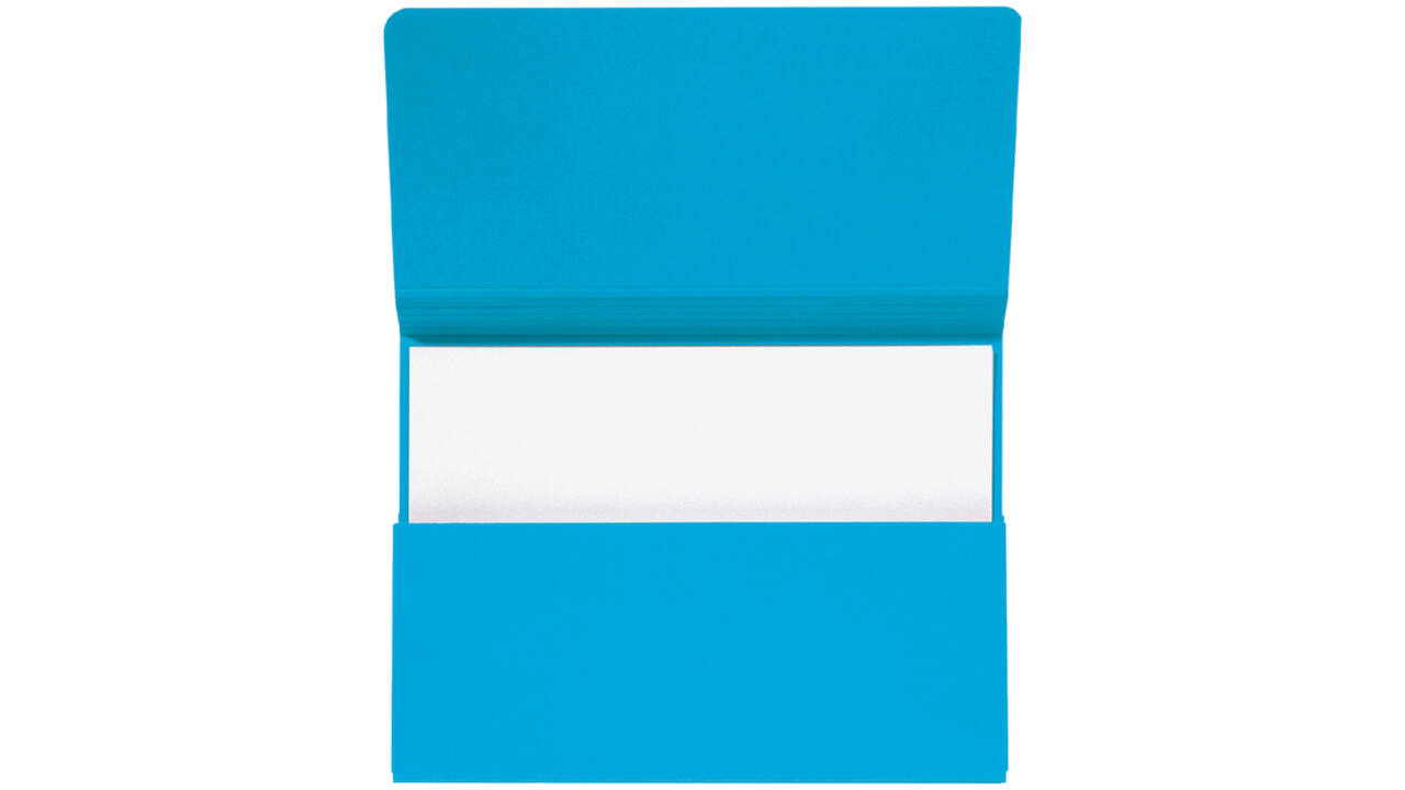 Pocketmap Secolor folio 270gr blauw