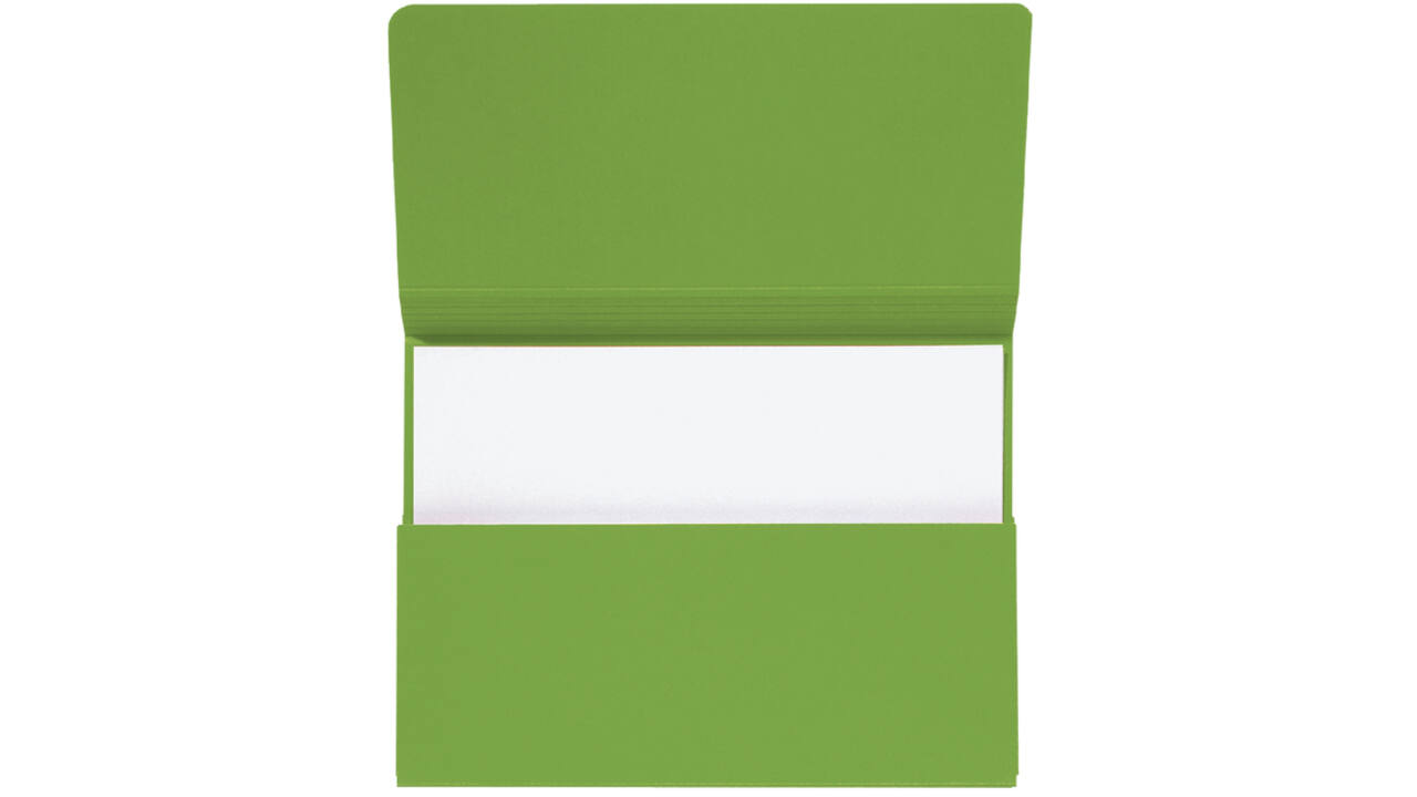 Pocketmap Secolor folio 270gr groen