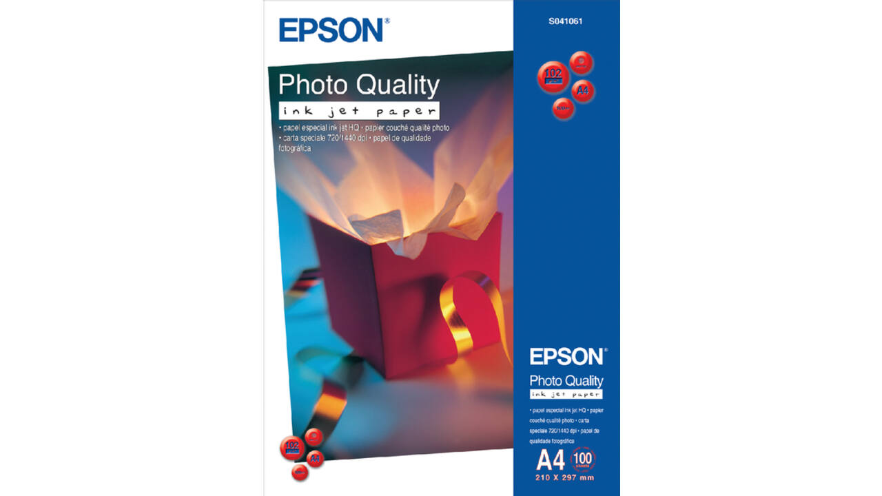 Inkjetpapier Epson S041061 A4 mat 102gr 100vel