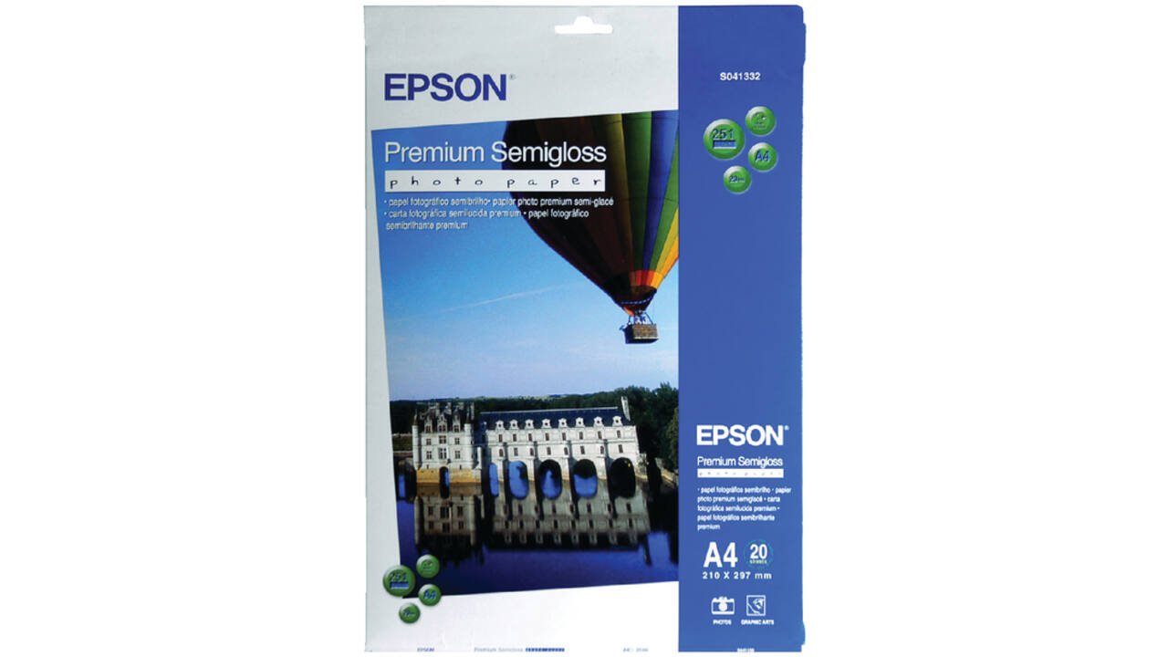 Inkjetpapier Epson S041332 A4 mat 251gr 20vel