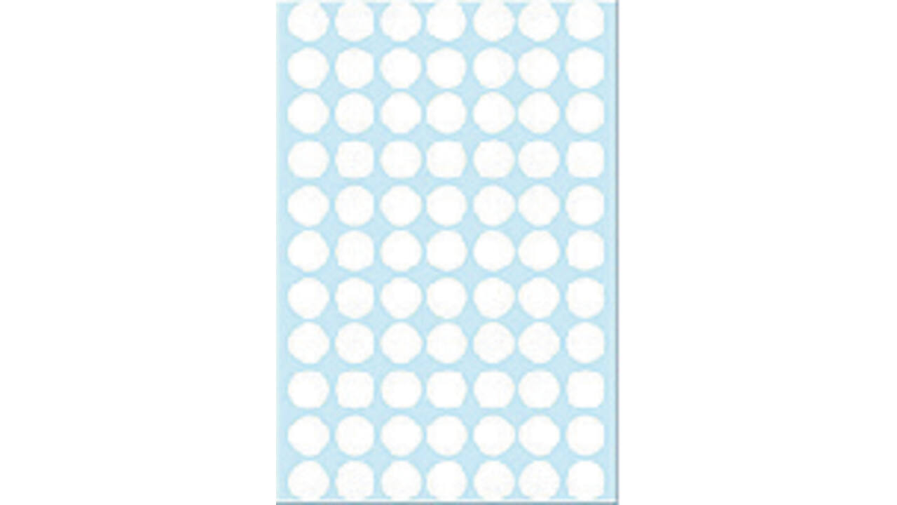 Etiket HERMA 2230 rond 13mm wit 2464stuks