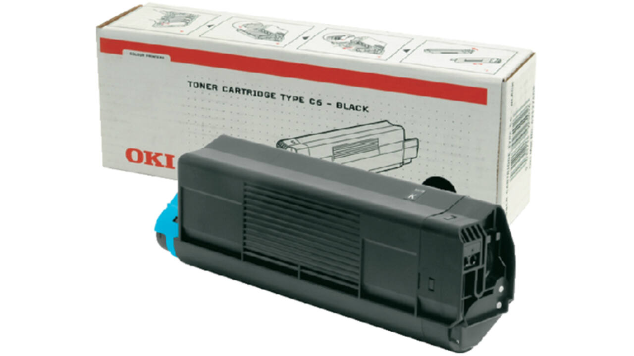 Toner Oki 44574702 zwart