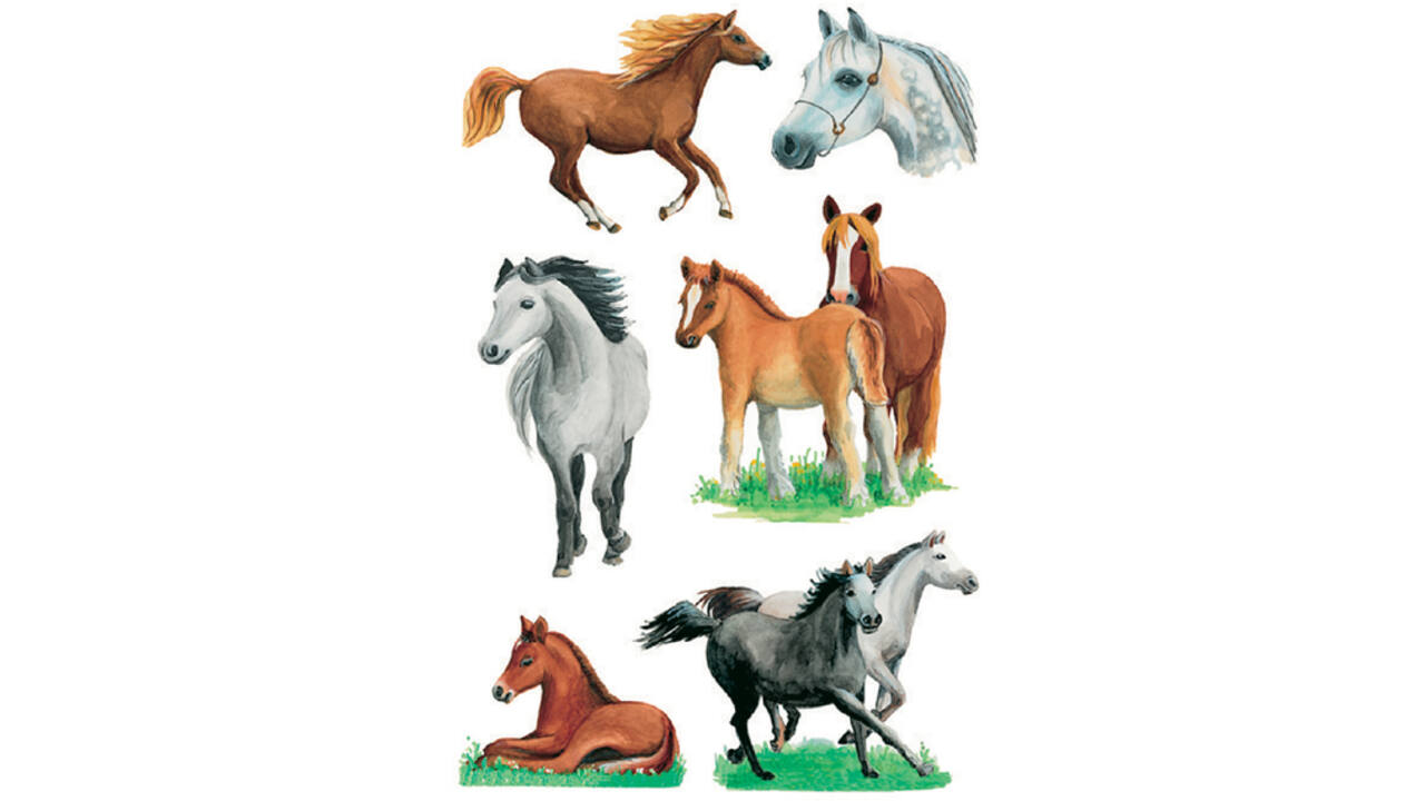 Etiket HERMA 3553 paarden rassen