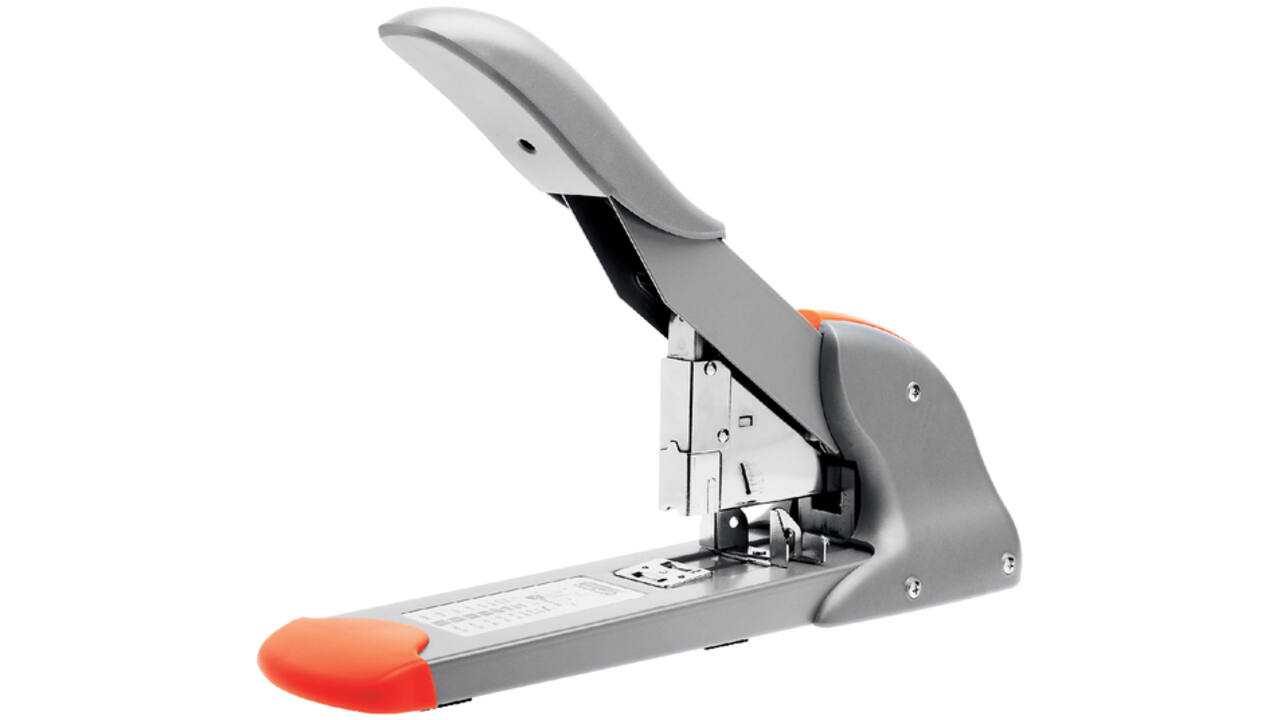 Nietmachine Rapid Fashion Heavy Duty HD210 zilver/oranje