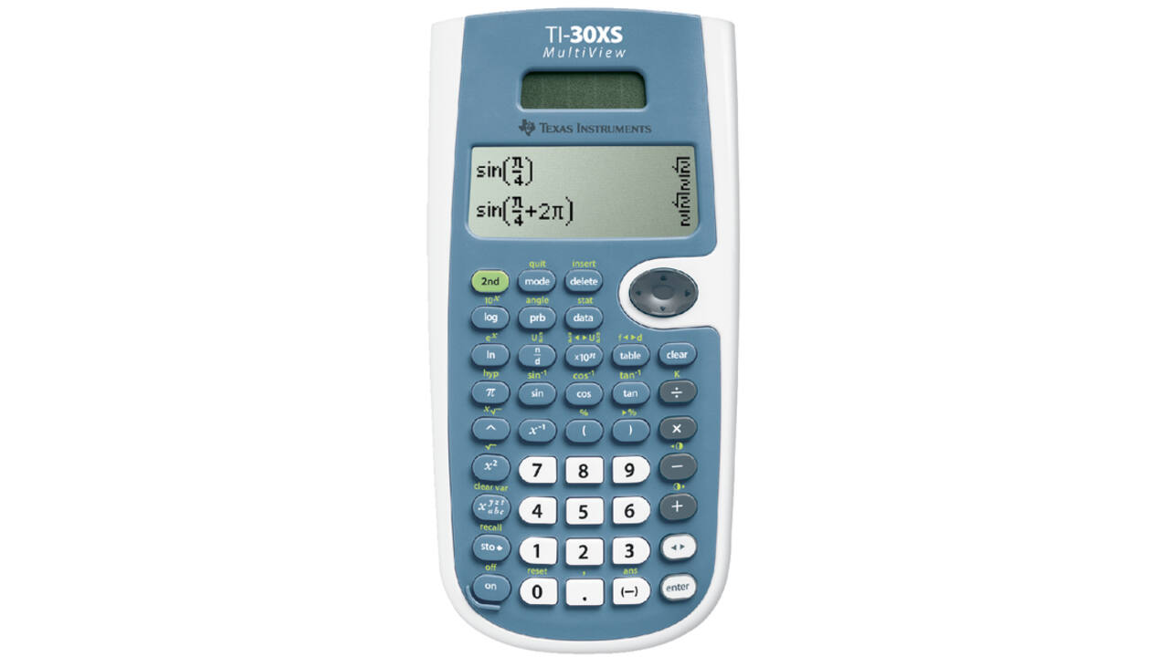 Rekenmachine TI-30XS solar multiview